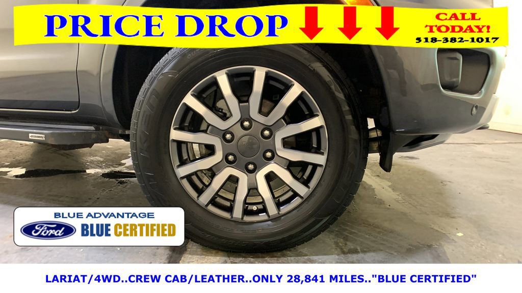 Certified 2019 Ford Ranger Lariat w/ Equipment Group 501A Mid image 12