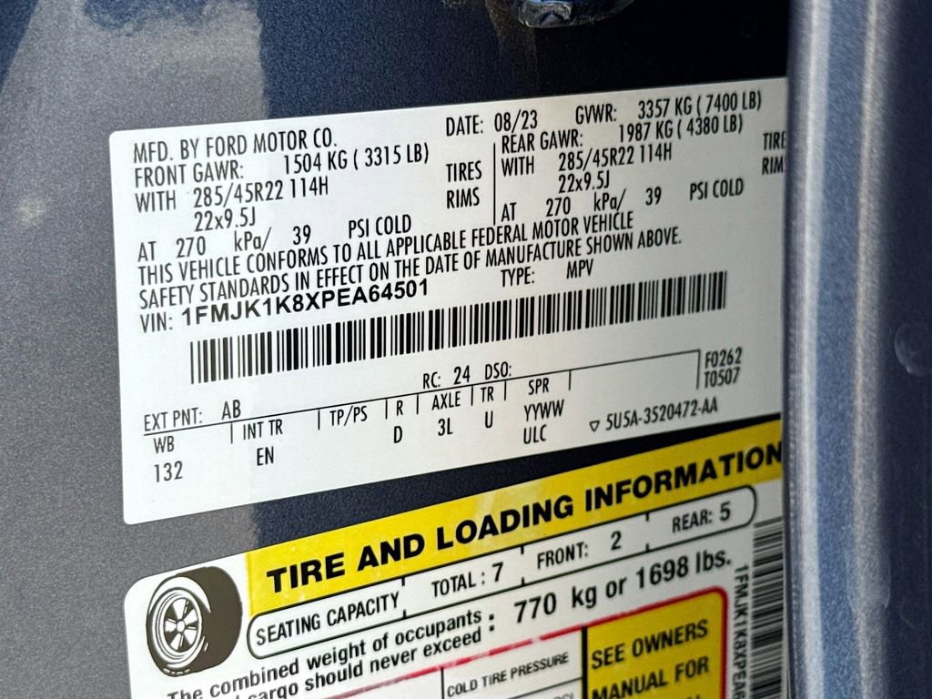 Certified 2023 Ford Expedition Max Limited RWD image 40