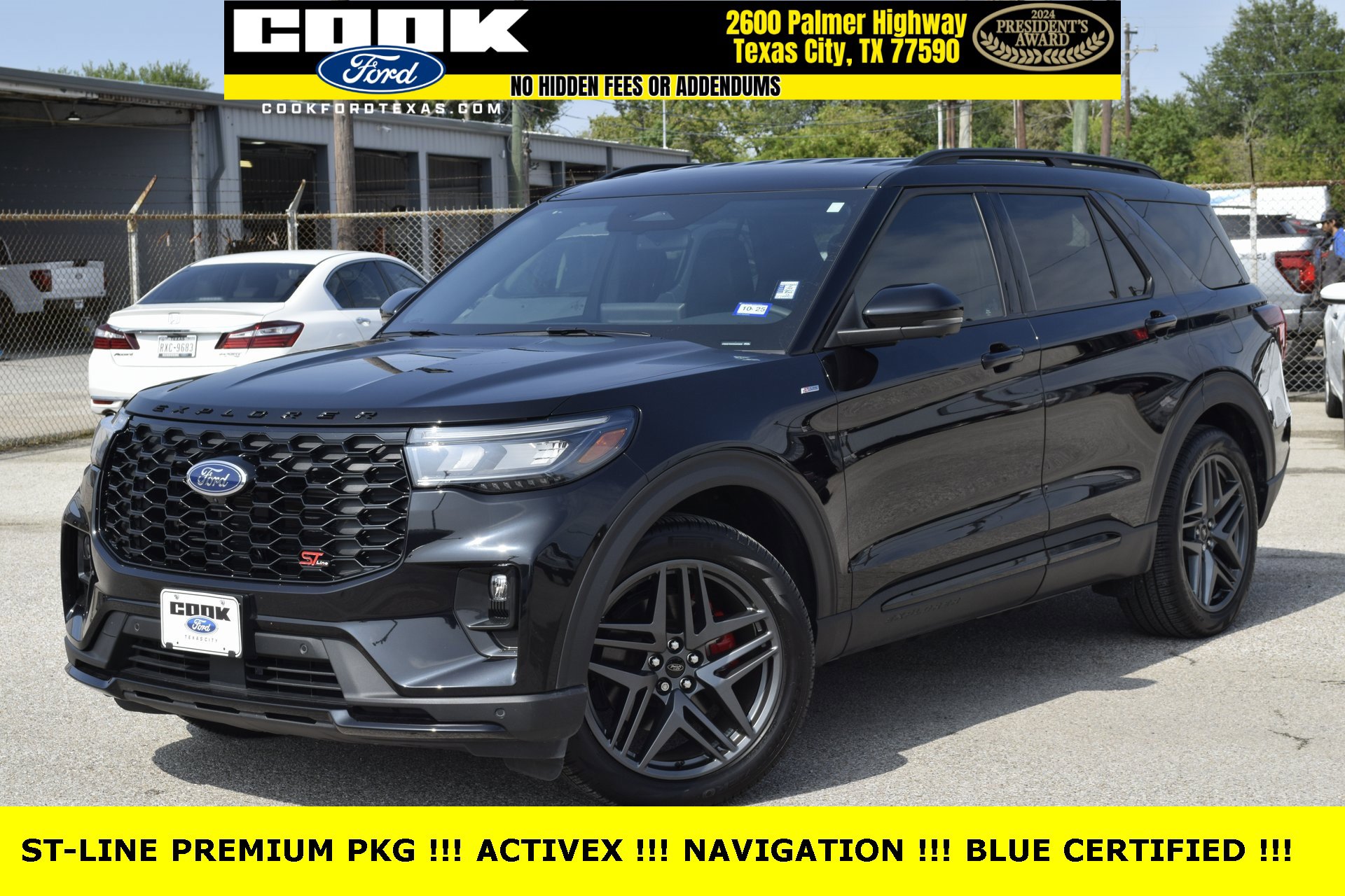 Certified 2025 Ford Explorer ST-Line w/ Premium Package