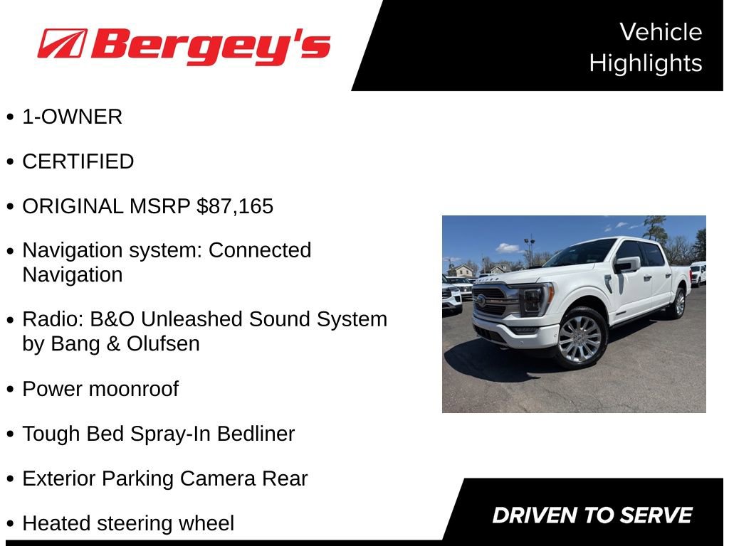 Certified 2023 Ford F150 Limited AWD/4WD image 5