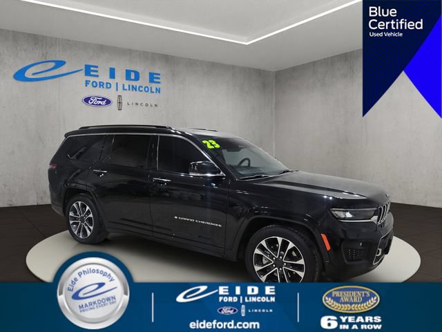 Used 2023 Jeep Grand Cherokee L Overland w/ Rear Seat Video Group I