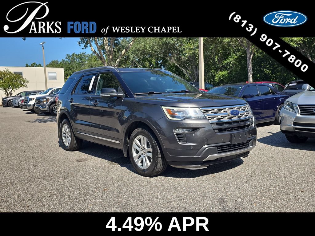 Certified 2018 Ford Explorer XLT w/ Equipment Group 202A