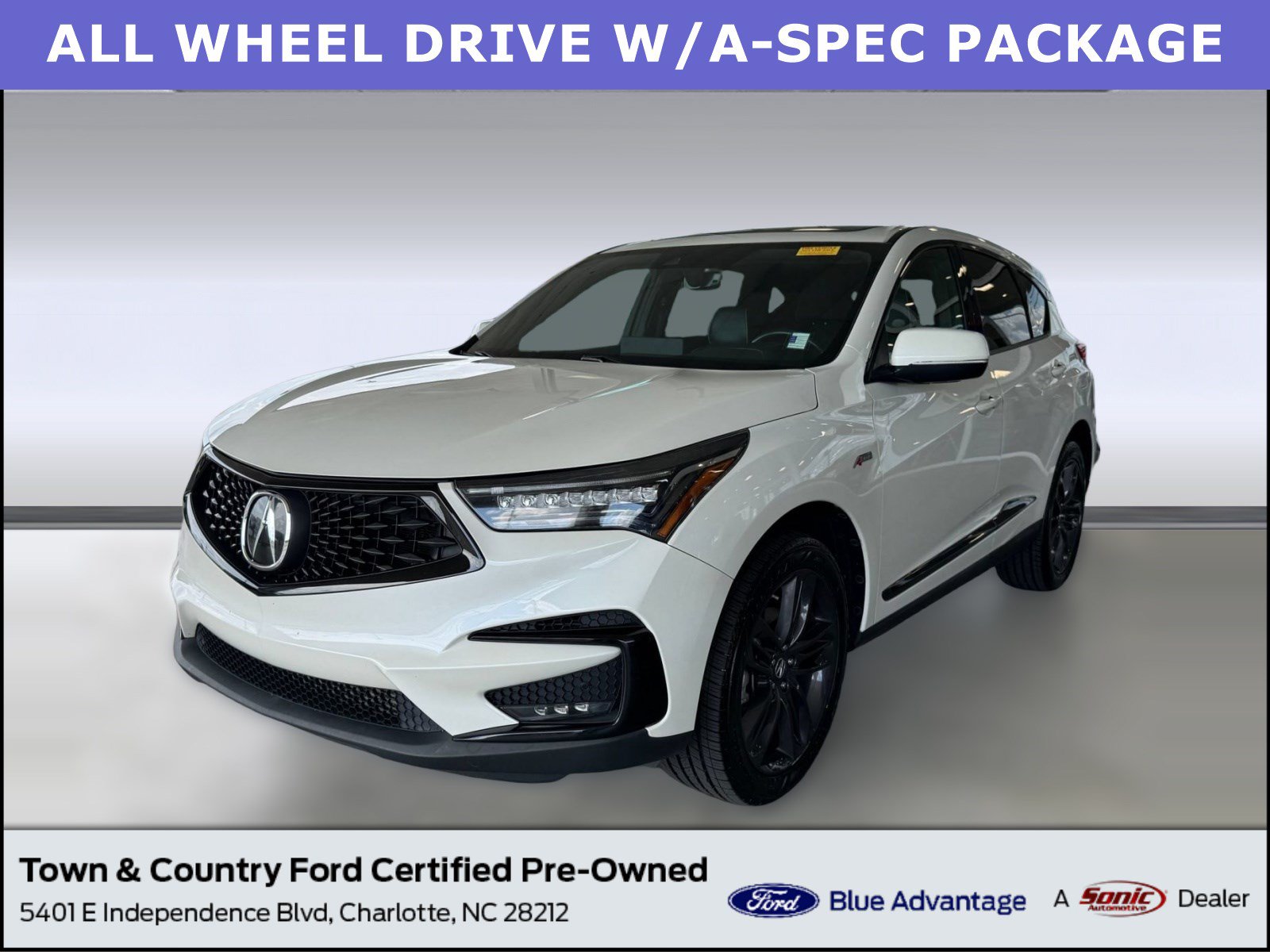 Used 2019 Acura RDX A-Spec AWD/4WD image 1
