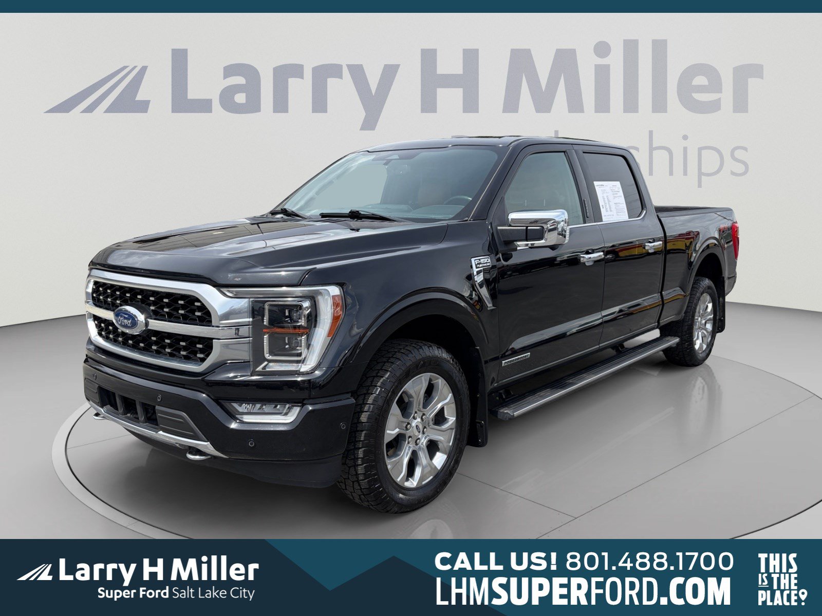 Certified 2023 Ford F150 Platinum w/ FX4 Off-Road Package