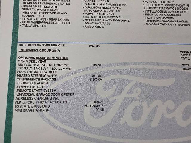 Certified 2024 Ford Edge SEL w/ Convenience Package AWD/4WD image 26