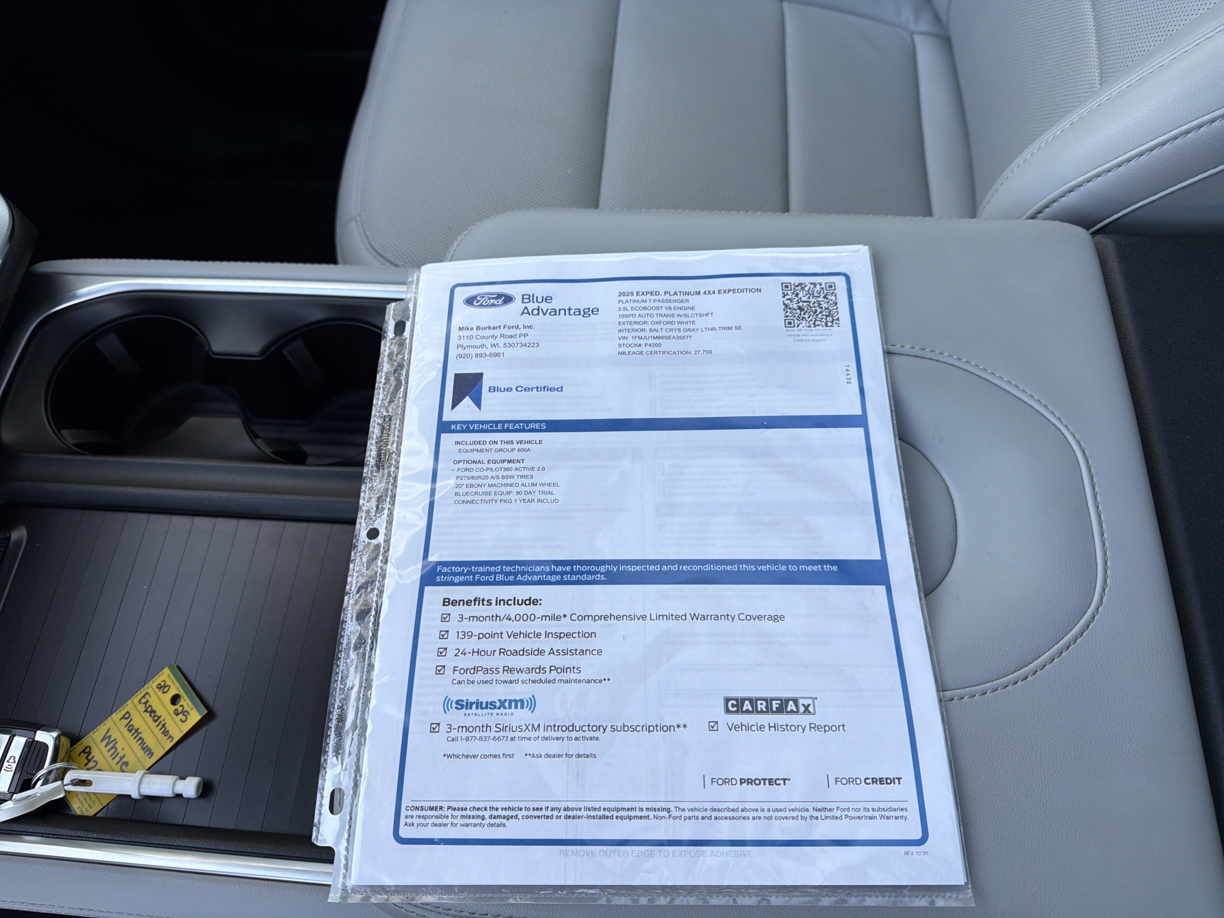 Certified 2025 Ford Expedition Platinum AWD/4WD image 50