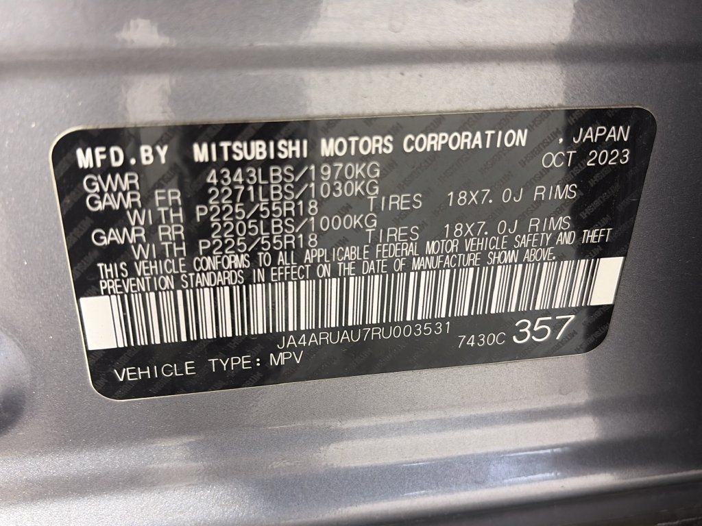 Used 2024 Mitsubishi Outlander Sport SE AWD/4WD image 9