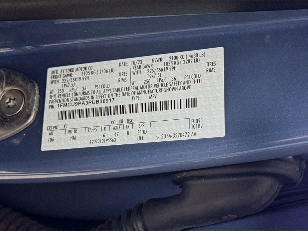 Certified 2023 Ford Escape ST-Line Elite image 34