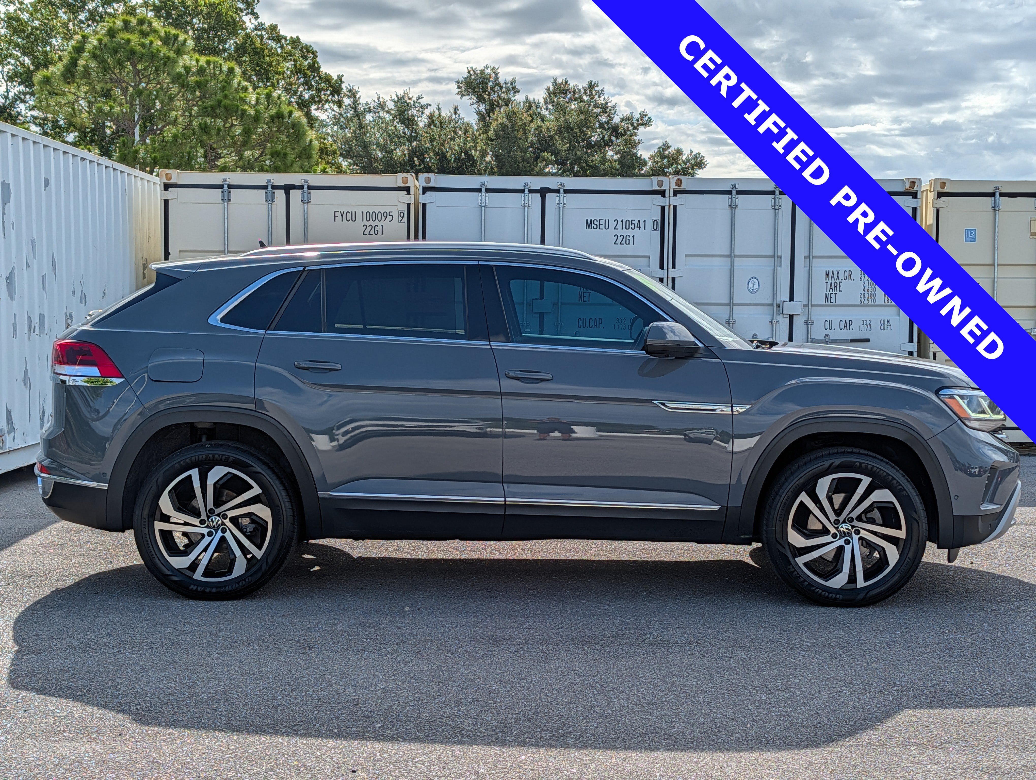 Used 2020 Volkswagen Atlas Cross Sport SEL Premium AWD/4WD video 3