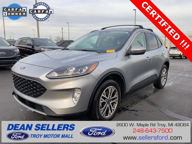 Certified 2022 Ford Escape SEL