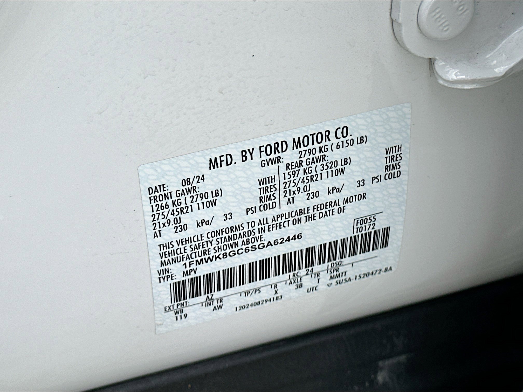 Certified 2025 Ford Explorer ST AWD/4WD image 33
