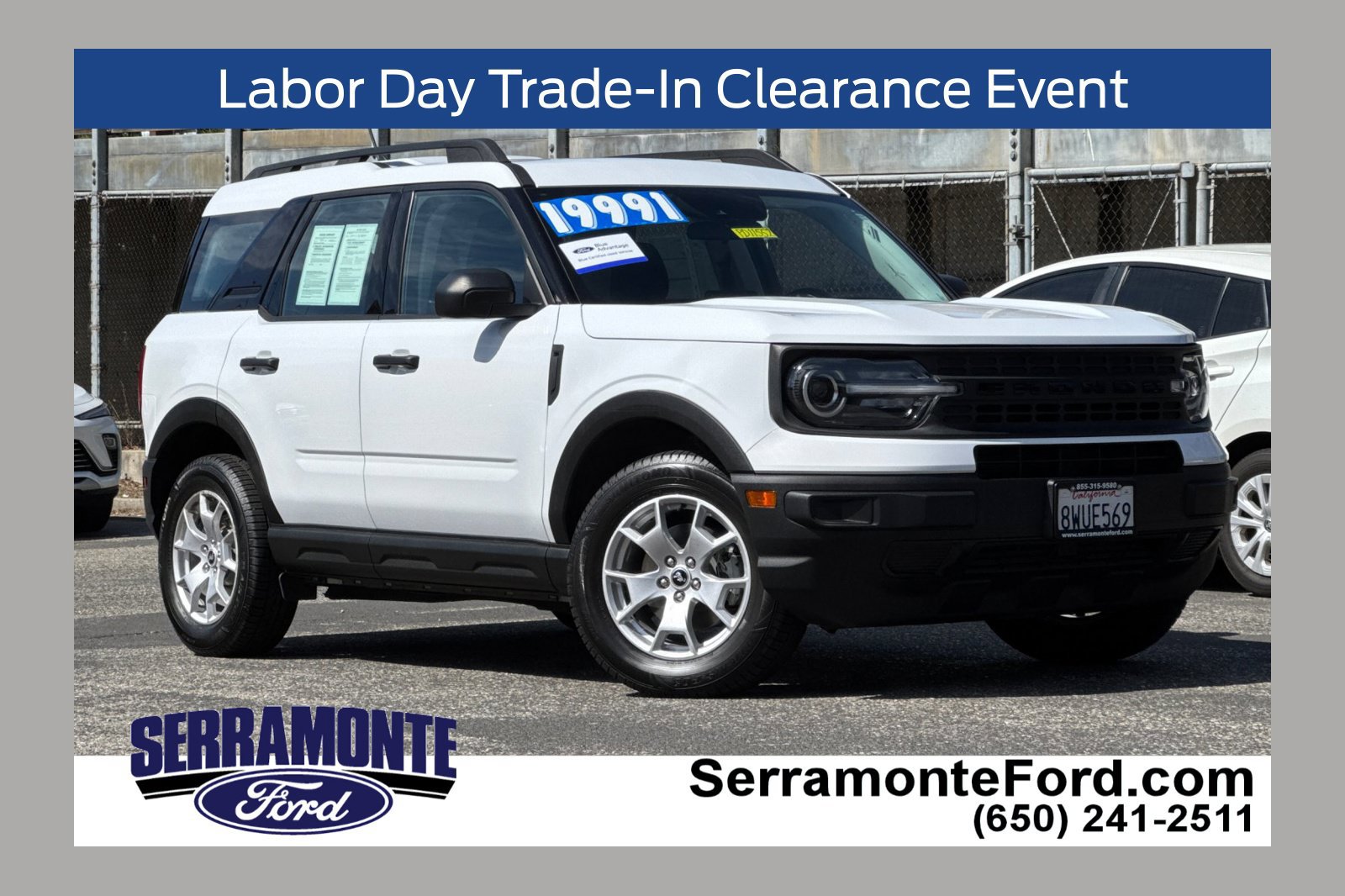 Certified 2021 Ford Bronco Sport