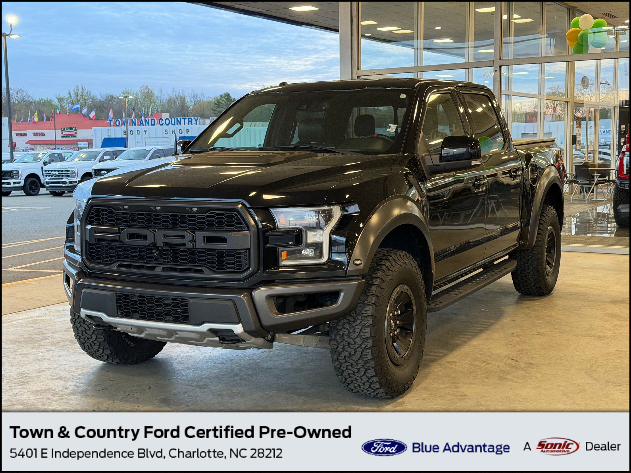 Certified 2017 Ford F150 Raptor w/ Equipment Group 802A Luxury