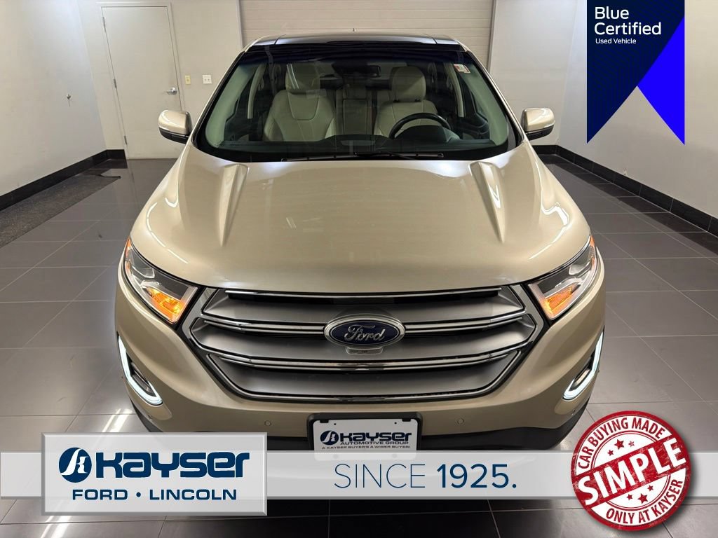 Certified 2017 Ford Edge Titanium w/ Equipment Group 302A AWD/4WD image 2