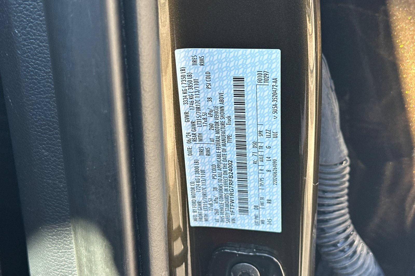 Certified 2024 Ford F150 Raptor AWD/4WD image 27