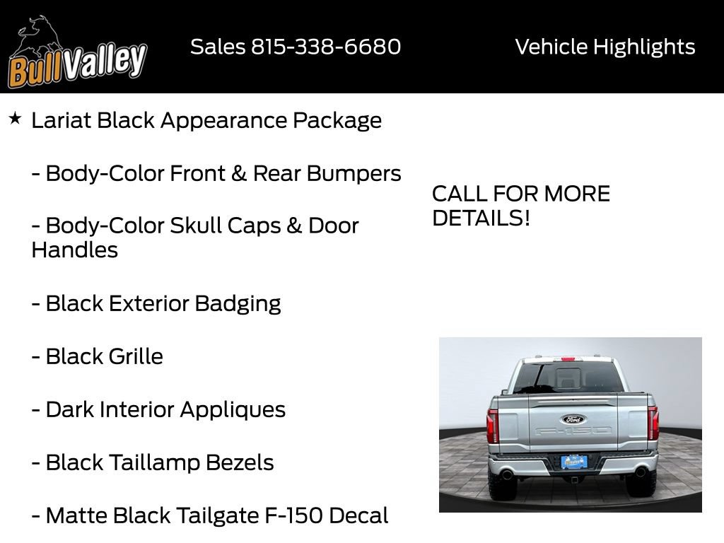 Certified 2024 Ford F150 Lariat w/ Equipment Group 502A High AWD/4WD image 10