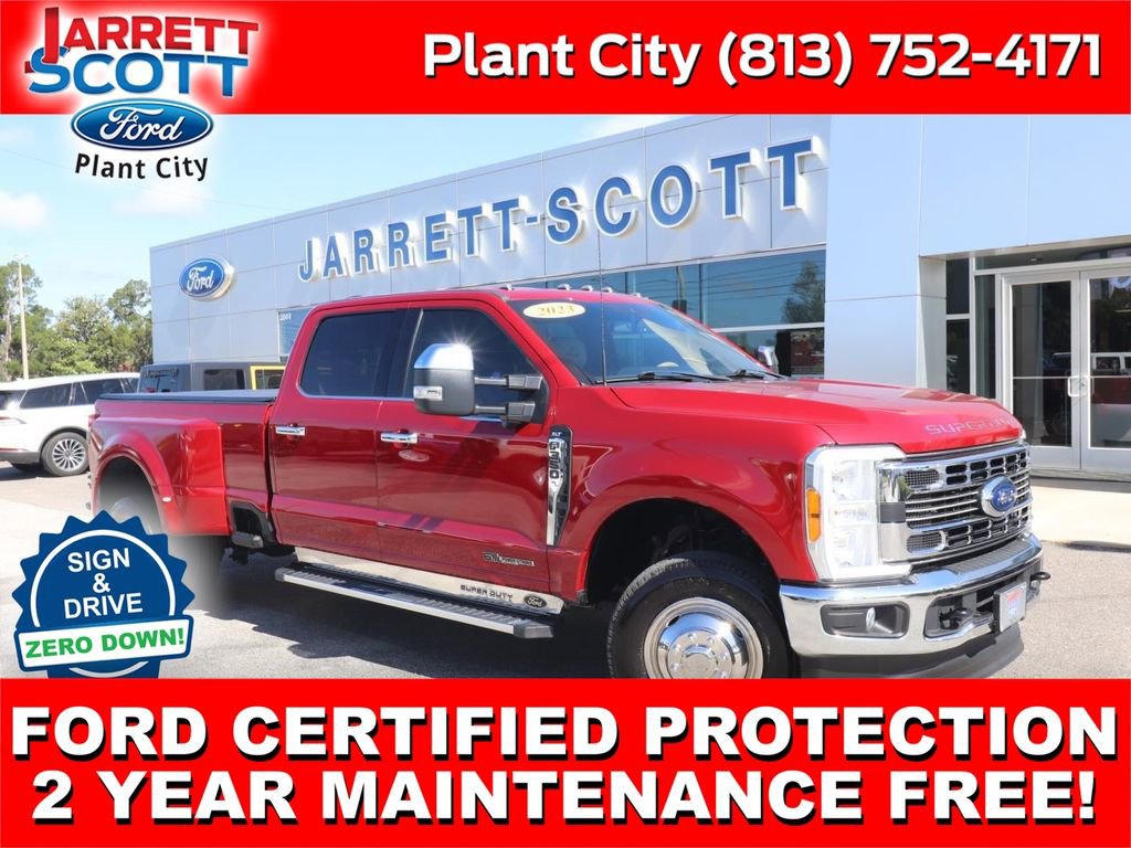 Certified 2023 Ford F350 XLT w/ 360-Degree Camera Package AWD/4WD image 1
