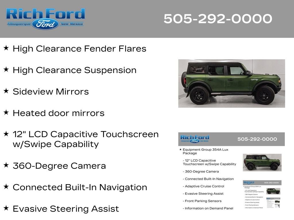 Certified 2023 Ford Bronco Wildtrak AWD/4WD image 55