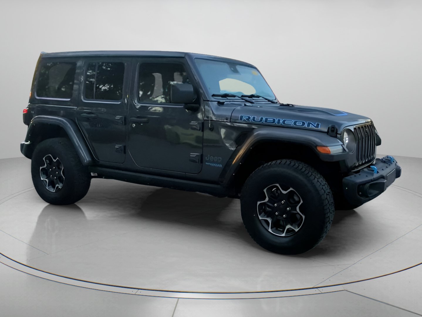 Used 2021 Jeep Wrangler Unlimited Rubicon 4xe w/ Steel Bumper Group AWD/4WD image 35