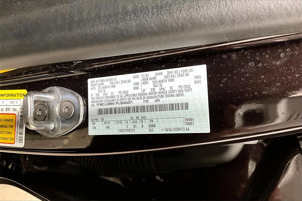 Certified 2023 Ford Escape ST-Line w/ Tech Pack #1 image 32