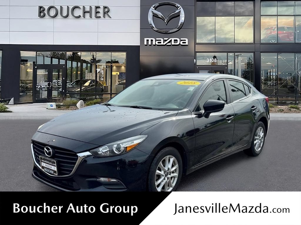 Used 2018 MAZDA MAZDA3 Sport w/ Preferred Equipment Package FWD image 1