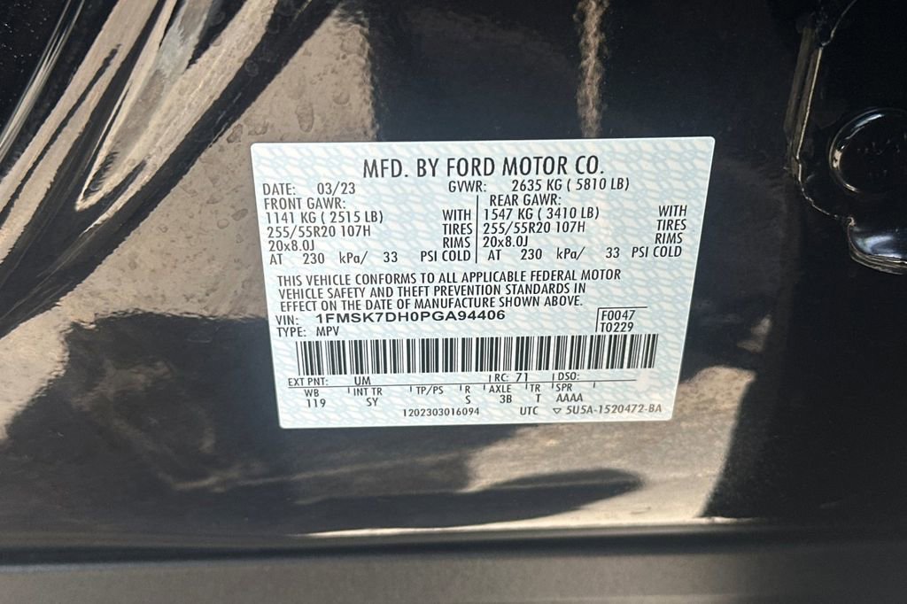 Certified 2023 Ford Explorer XLT w/ Equipment Group 202A RWD image 34