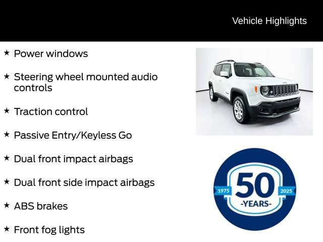 Used 2017 Jeep Renegade Latitude w/ Popular Equipment Group AWD/4WD image 26