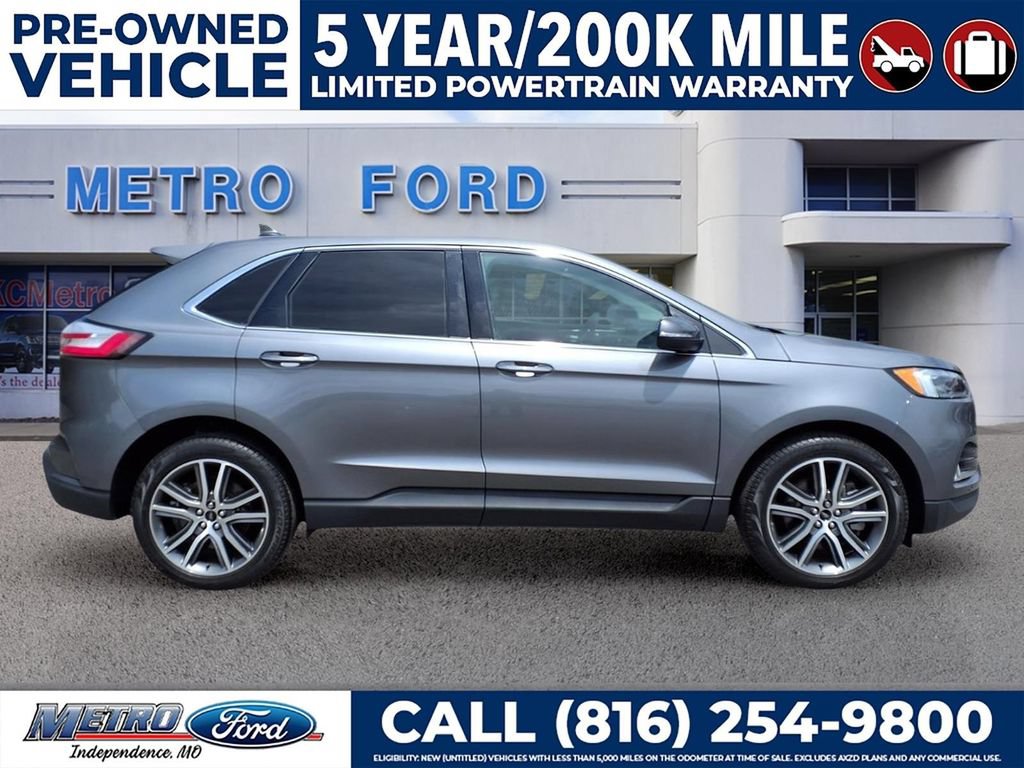 Certified 2024 Ford Edge Titanium w/ Equipment Group 301A AWD/4WD image 2