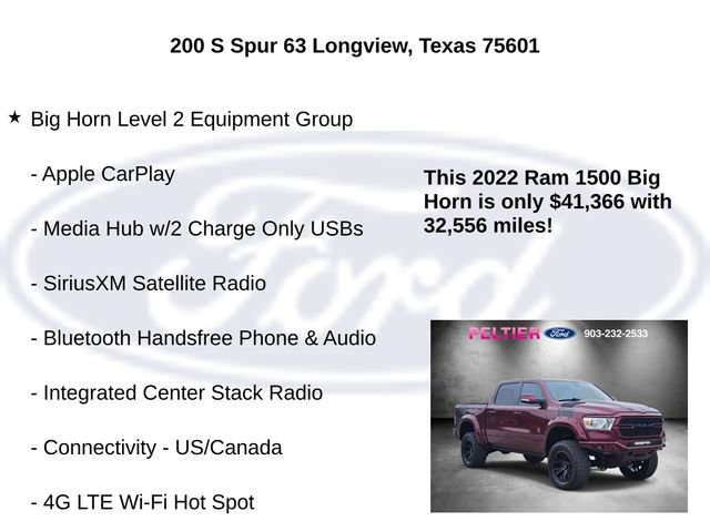 Used 2022 RAM 1500 Big Horn AWD/4WD image 25