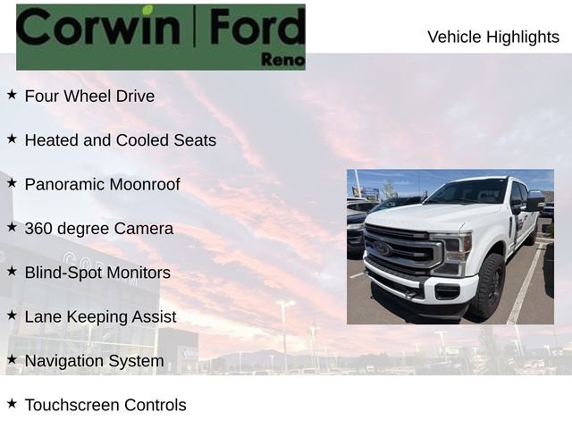 Certified 2020 Ford F350 Platinum AWD/4WD image 8