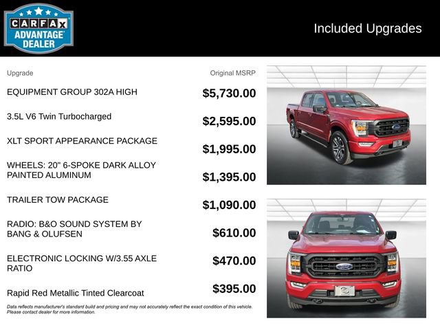 Certified 2021 Ford F150 XLT w/ Equipment Group 302A High image 6