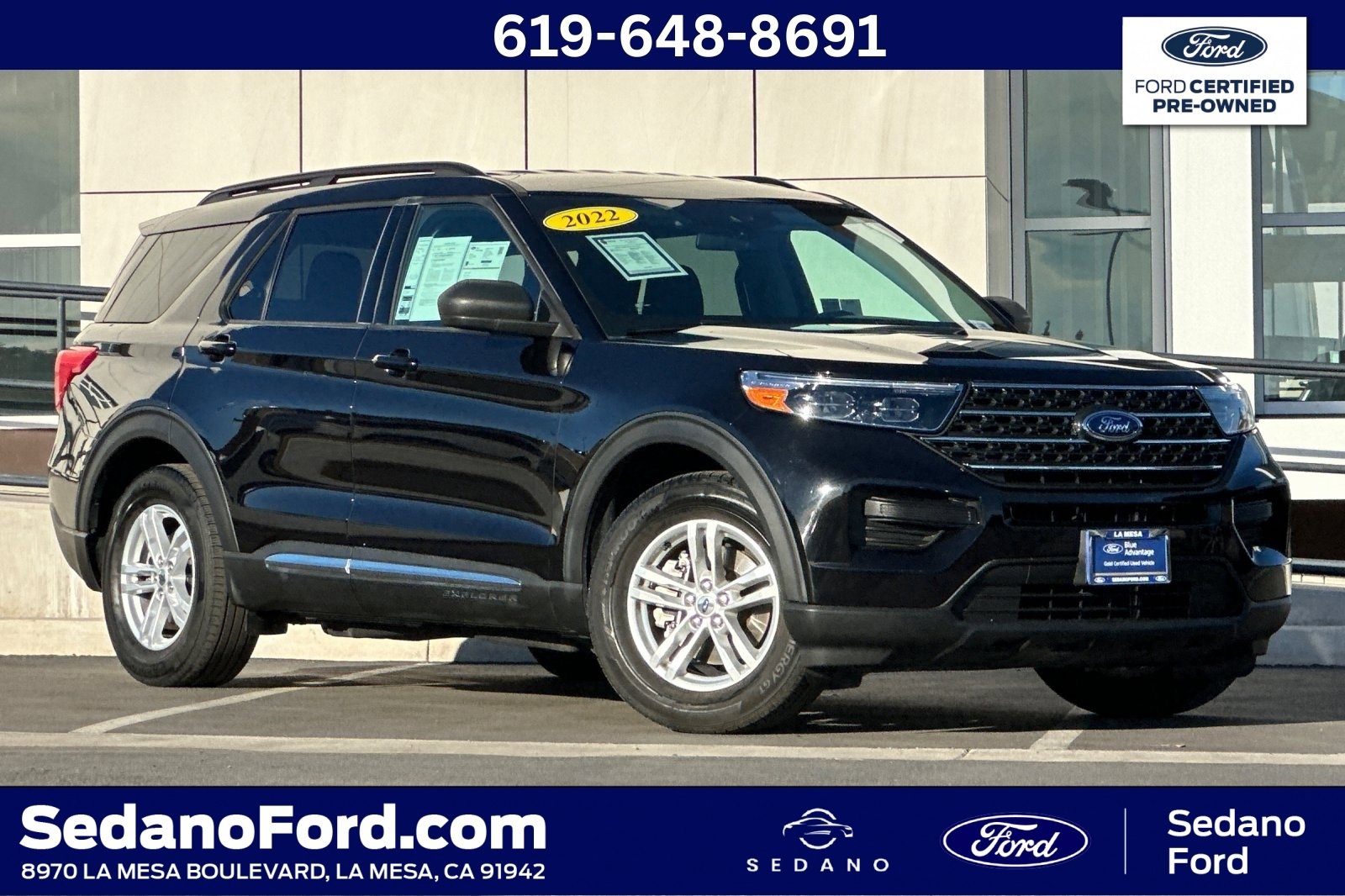 Certified 2022 Ford Explorer XLT