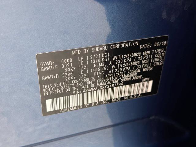 Used 2019 Subaru Ascent Limited AWD/4WD image 39