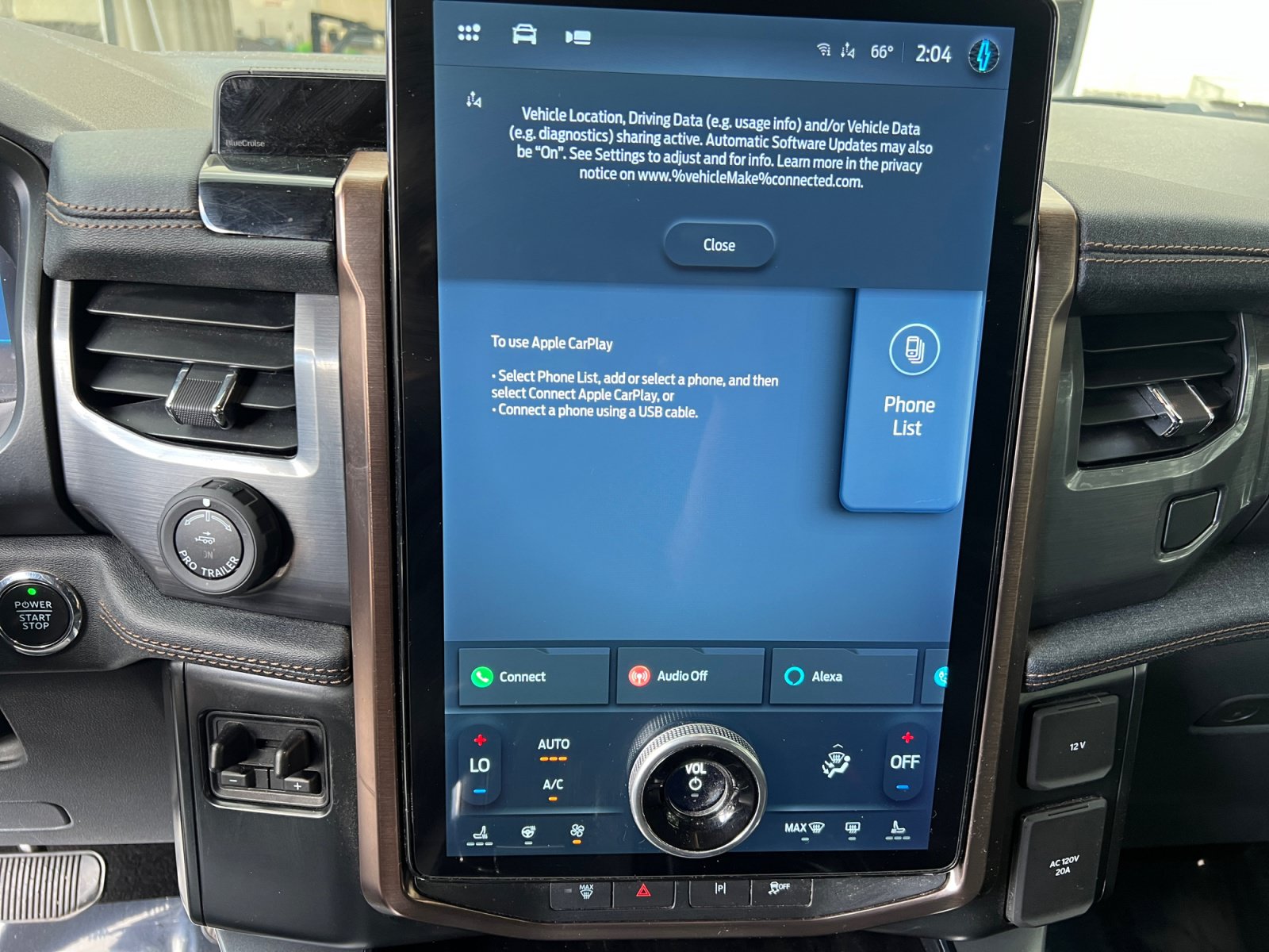 Certified 2022 Ford F150 Lightning Lariat w/ Tow Technology Package AWD/4WD image 13