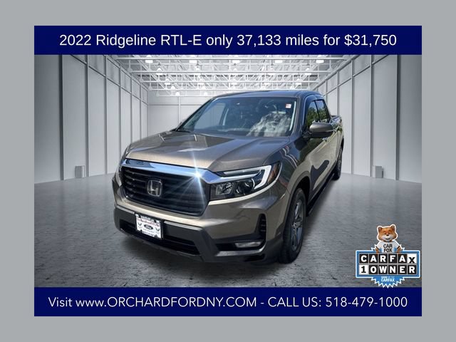 Used 2022 Honda Ridgeline RTL-E image 1