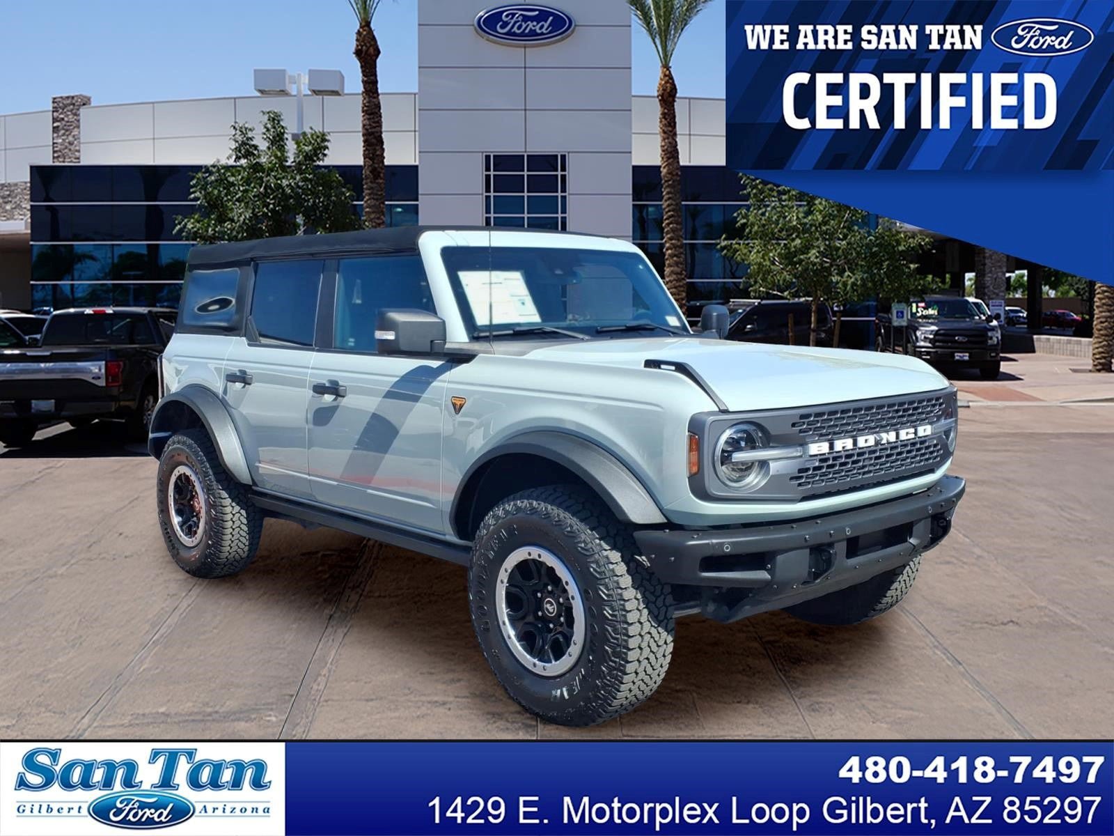 Certified 2021 Ford Bronco Badlands