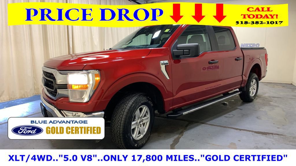 Certified 2021 Ford F150 XLT