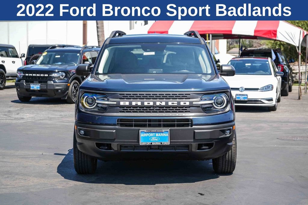 Certified 2022 Ford Bronco Sport Badlands w/ Premium Package AWD/4WD image 2