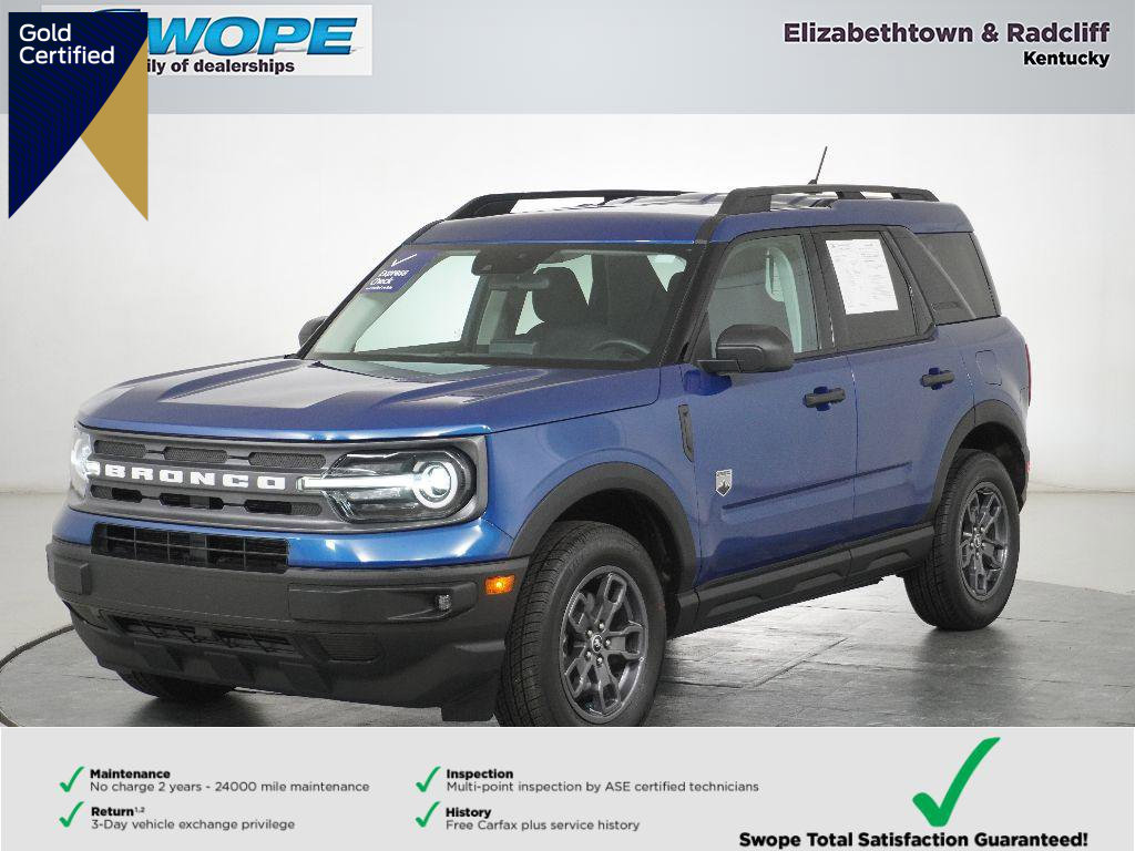 Certified 2024 Ford Bronco Sport Big Bend w/ Convenience Package