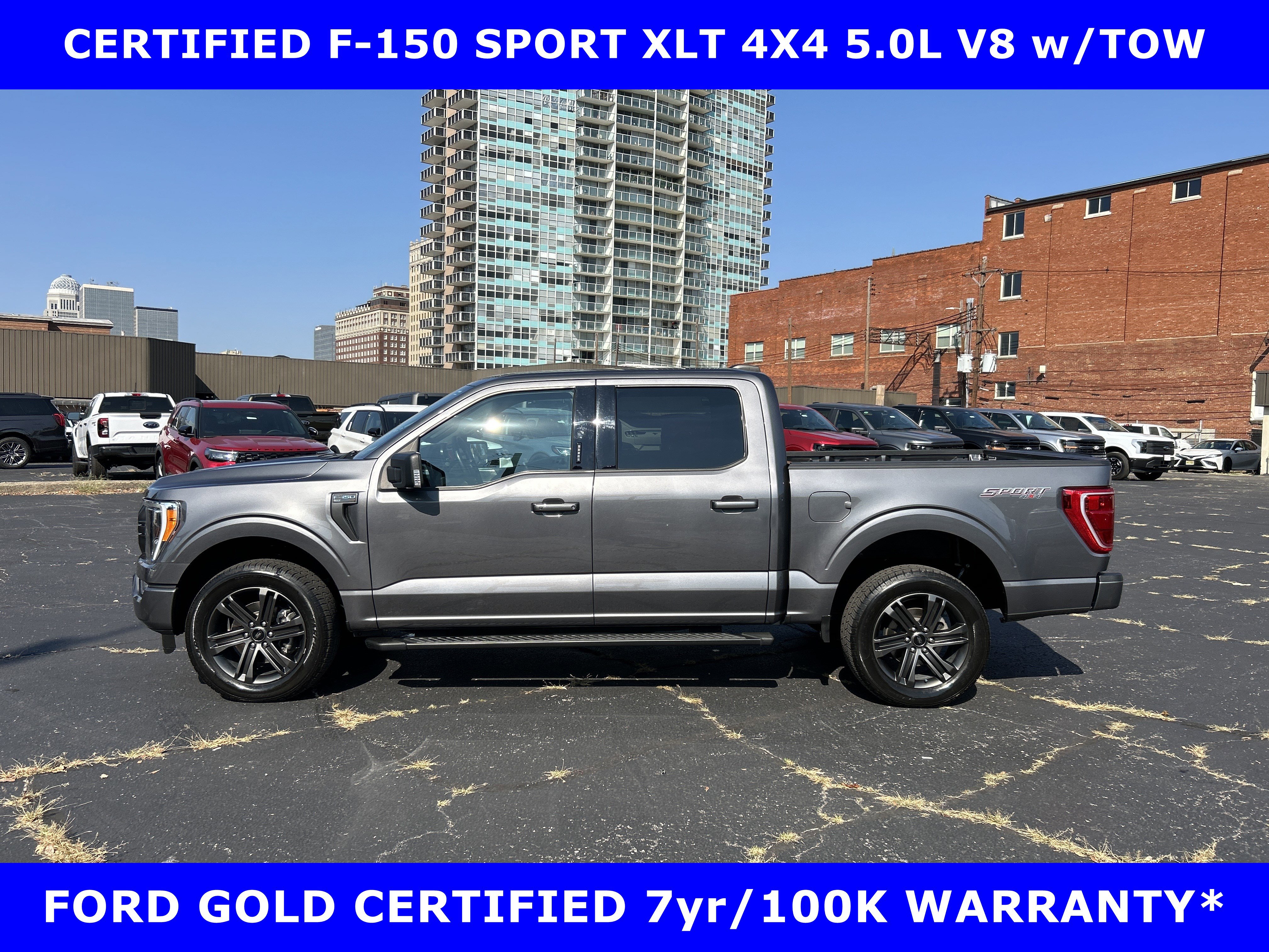 Certified 2021 Ford F150 XLT w/ Equipment Group 302A High image 1