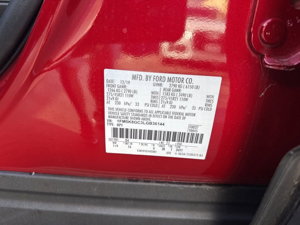 Certified 2020 Ford Explorer ST w/ ST Street Pack image 15