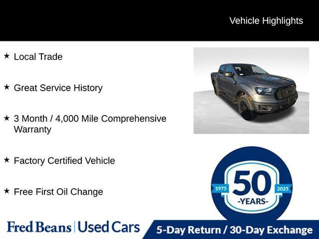 Certified 2021 Ford Ranger XLT w/ Equipment Group 301A Mid image 11