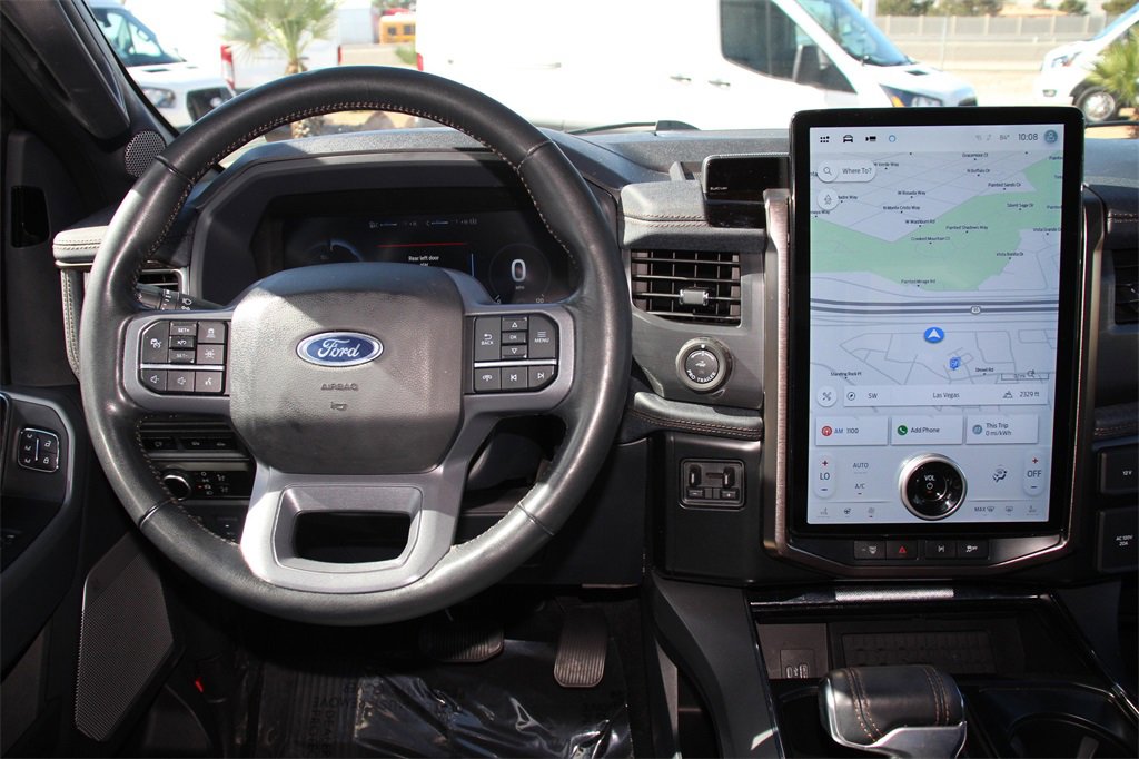 Certified 2023 Ford F150 Lightning Lariat w/ Equipment Group 511A High image 13