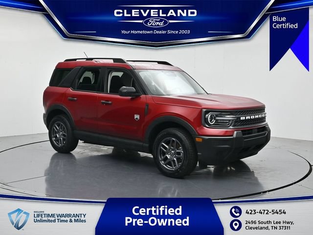 Certified 2025 Ford Bronco Sport Big Bend