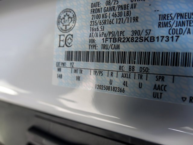 Certified 2025 Ford Transit 250 148 High Roof AWD w/ Load Area Protection Package image 25
