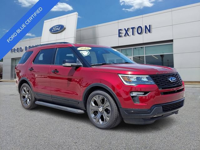 Certified 2018 Ford Explorer Sport w/ Equipment Group 401A AWD/4WD image 1