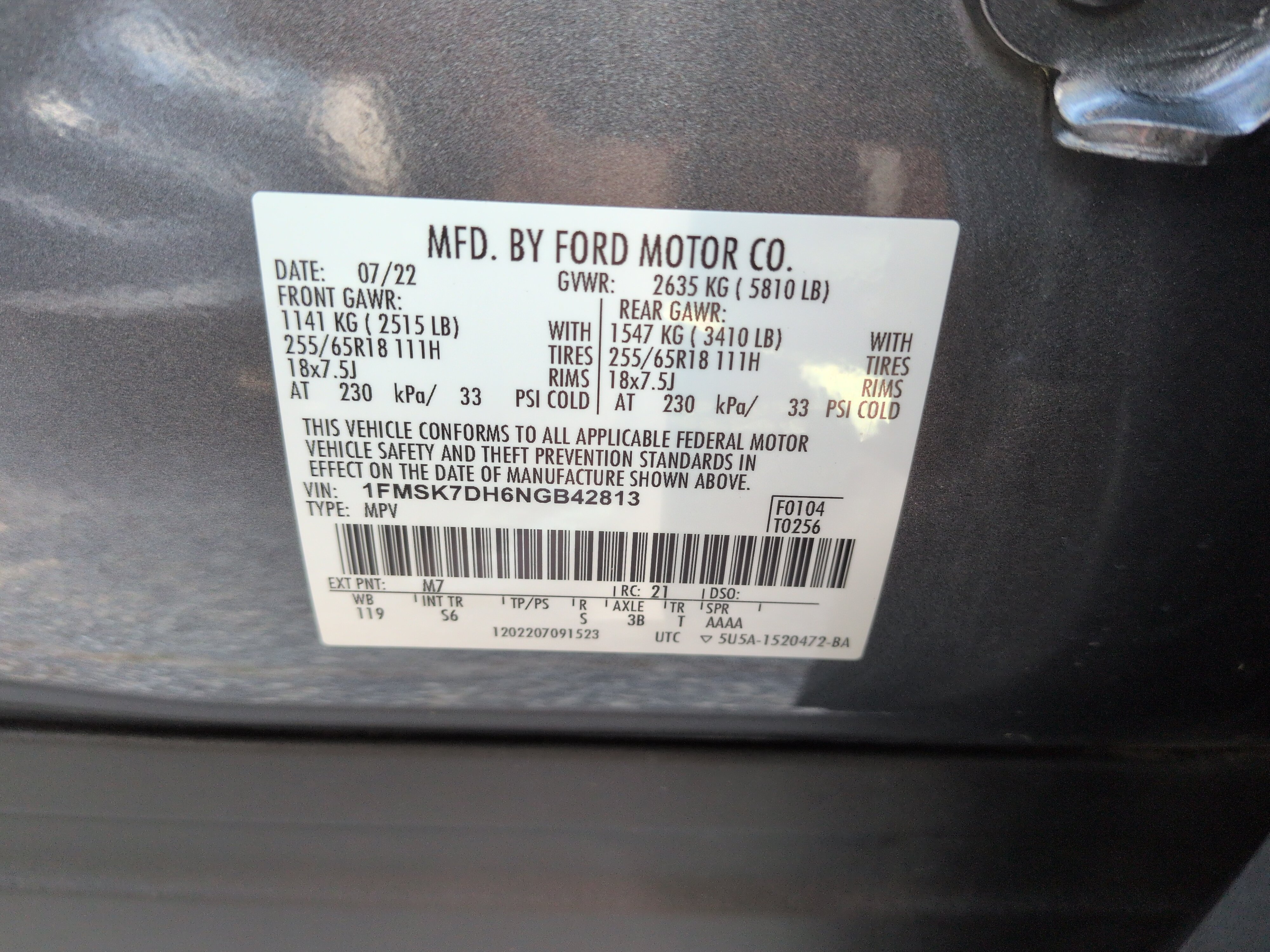 Certified 2022 Ford Explorer XLT w/ Equipment Group 202A RWD image 28