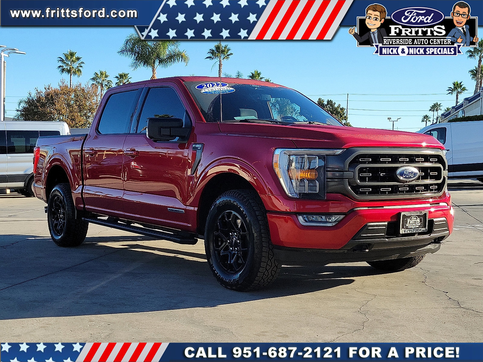 Certified 2022 Ford F150 XLT w/ Equipment Group 302A High image 3
