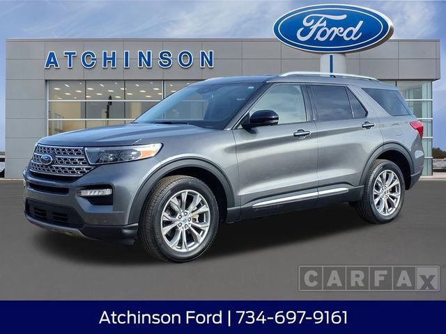 Certified 2023 Ford Explorer Limited w/ Equipment Group 301A image 1