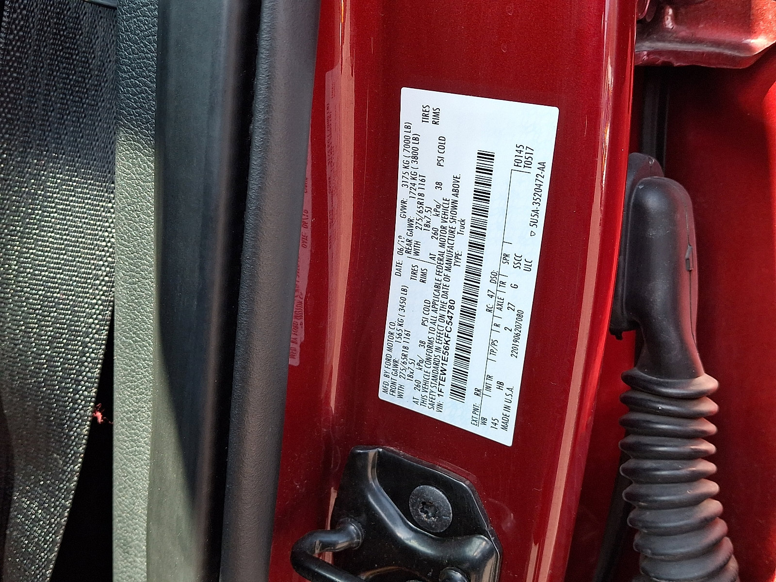 Certified 2019 Ford F150 Lariat image 27